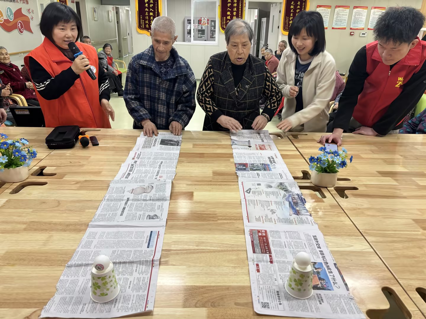 明明很爱你公益行动现场